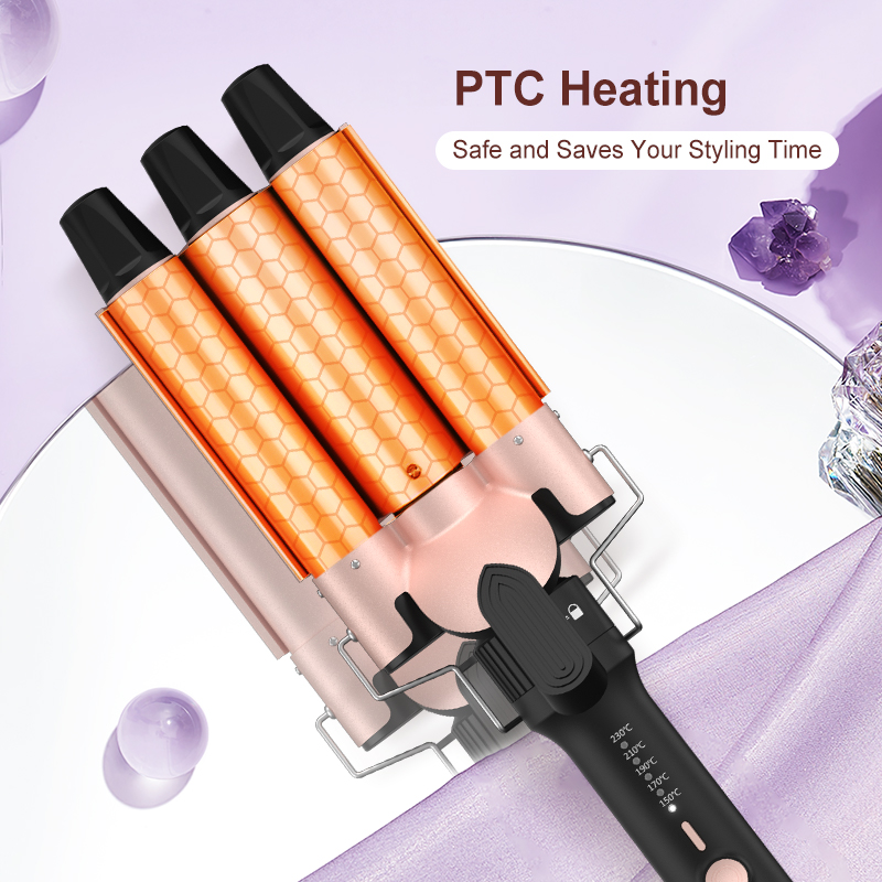 Multi Kit Interchangeable Wand 11 in 1 Interchangeable Ceramic Barrels Wih Flat Iron Curling Iron Hair Curler Set