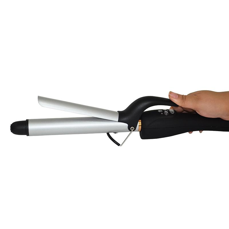 2022 Amazon Ceramic Titanium Hair Curler Iron Wand LCD Display Professional Curling Iron for Hair Styling