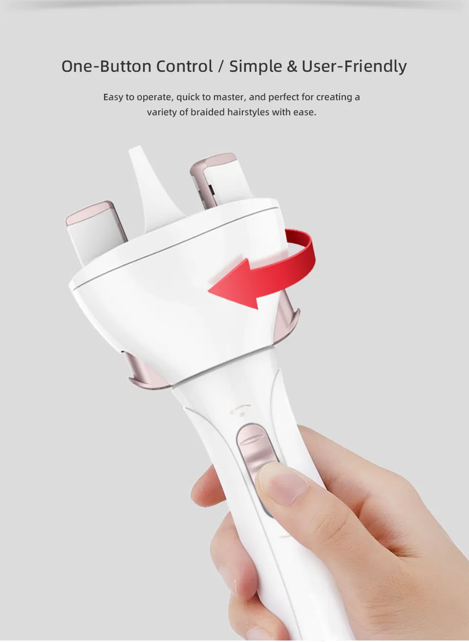 Hair Styling Tools Automatic Smart Hair Curler Braider