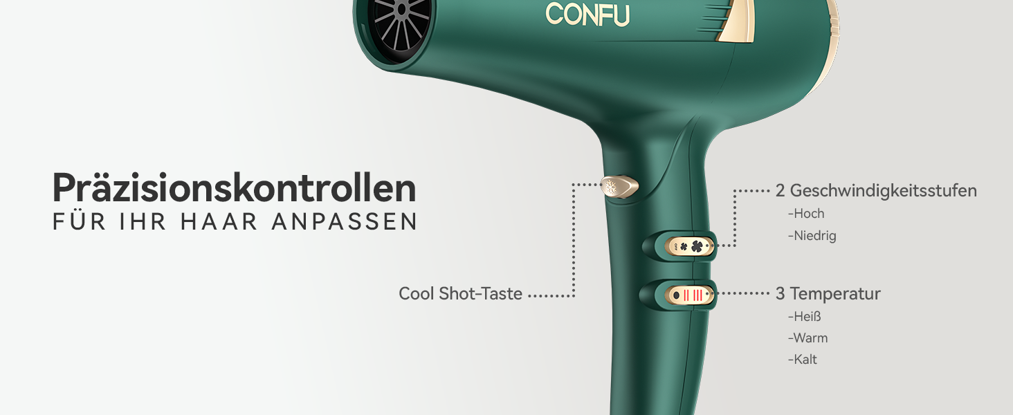 Professional Salon Hair Dryer Set 2000-2300W High Power Premium Hot Sell Household Styler with AC Motor