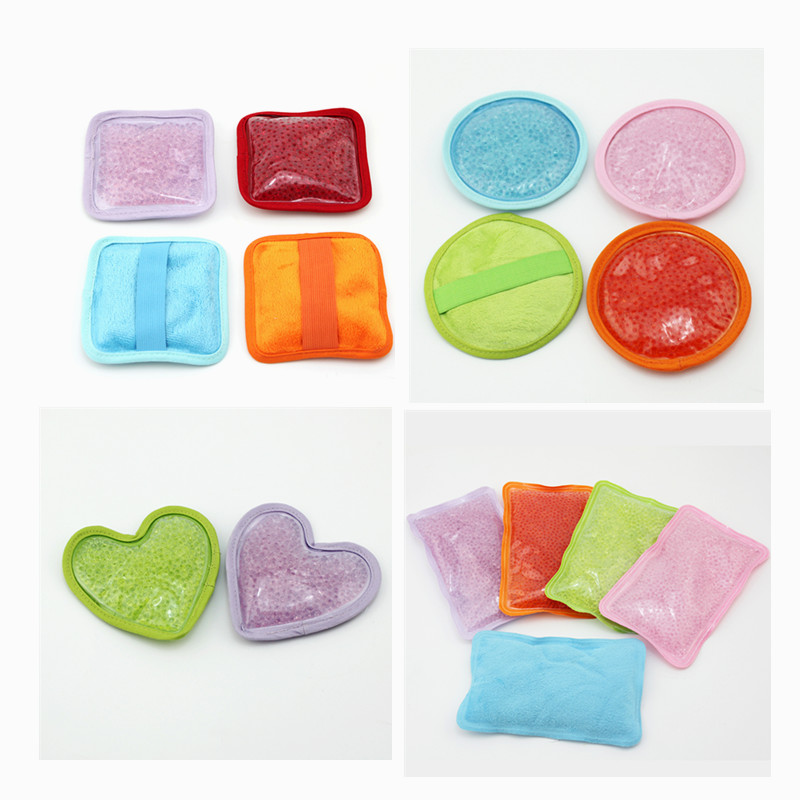 Outer PVC + Plush Fabric Inner Gel/SAP Beads