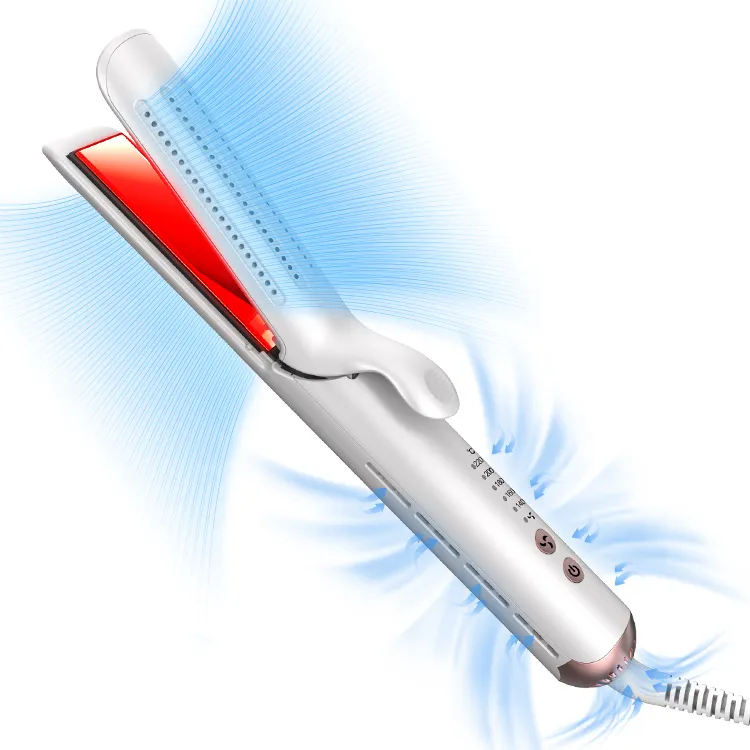 Hot Sale 2 in 1 Hair Straightener Curler Global Voltage Hair Straightener Iron