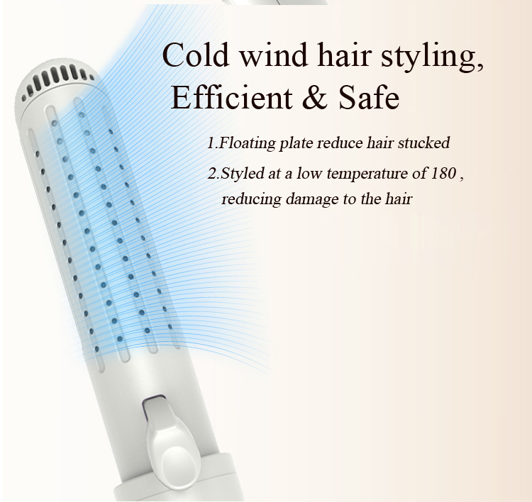 Girls' Favourite Hair Iron Automatic Flat Iron 2 in 1 Hair Straightener and Curler Hair Curling Irons Detail 2