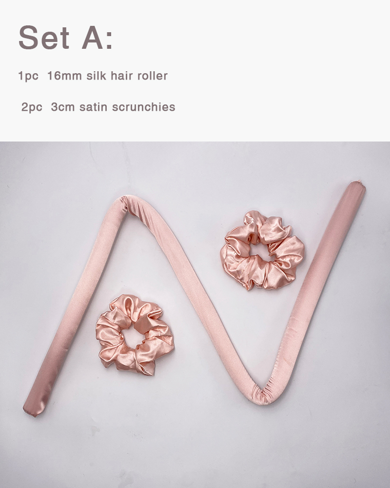 Heatless hair roller style 7