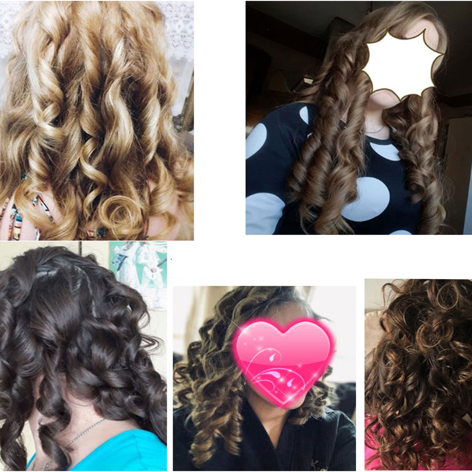 Complete Hair Rollers Styling Package
