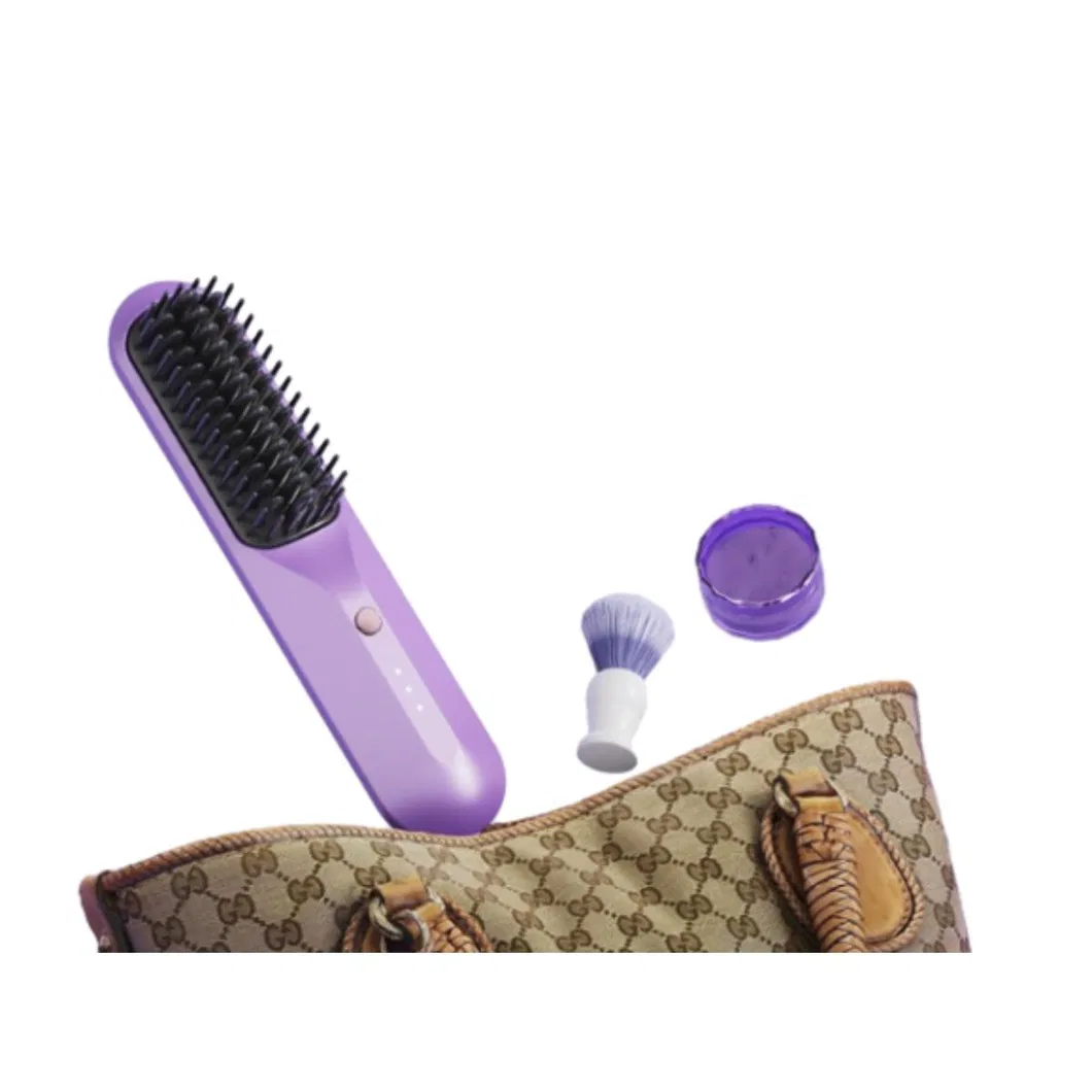 New Wireless Mini Negative Ion Dual Purpose Portable Curling Iron