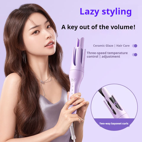 OEM 32mm Automatic Rotation Curling Iron Multi-Speed Temperature Adjustment Fast Heating Styling Hair Curler