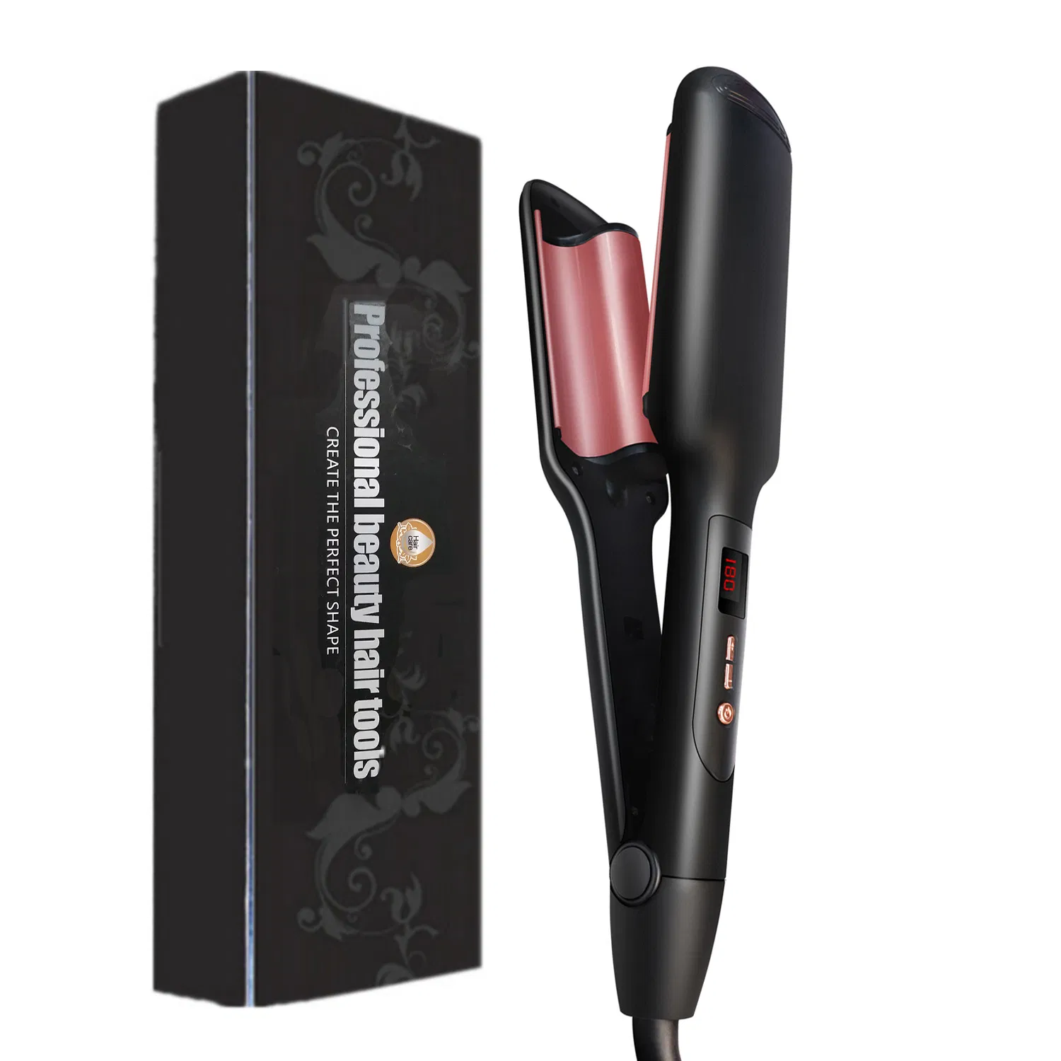 Professional Salon Screw Automatic Curling Iron Household Anion Free Hair LCD Curling Iron
