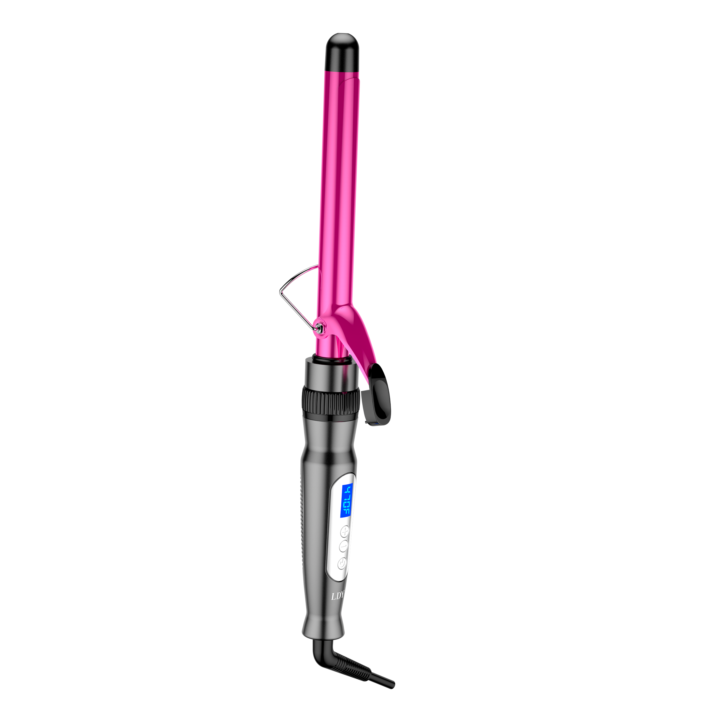 AnnWu New Professional Salon Hair Straightener Comb 3 in 1 Curl Waver Wand Curling Iron Triple Rotating 3 Barrel Hair Curler