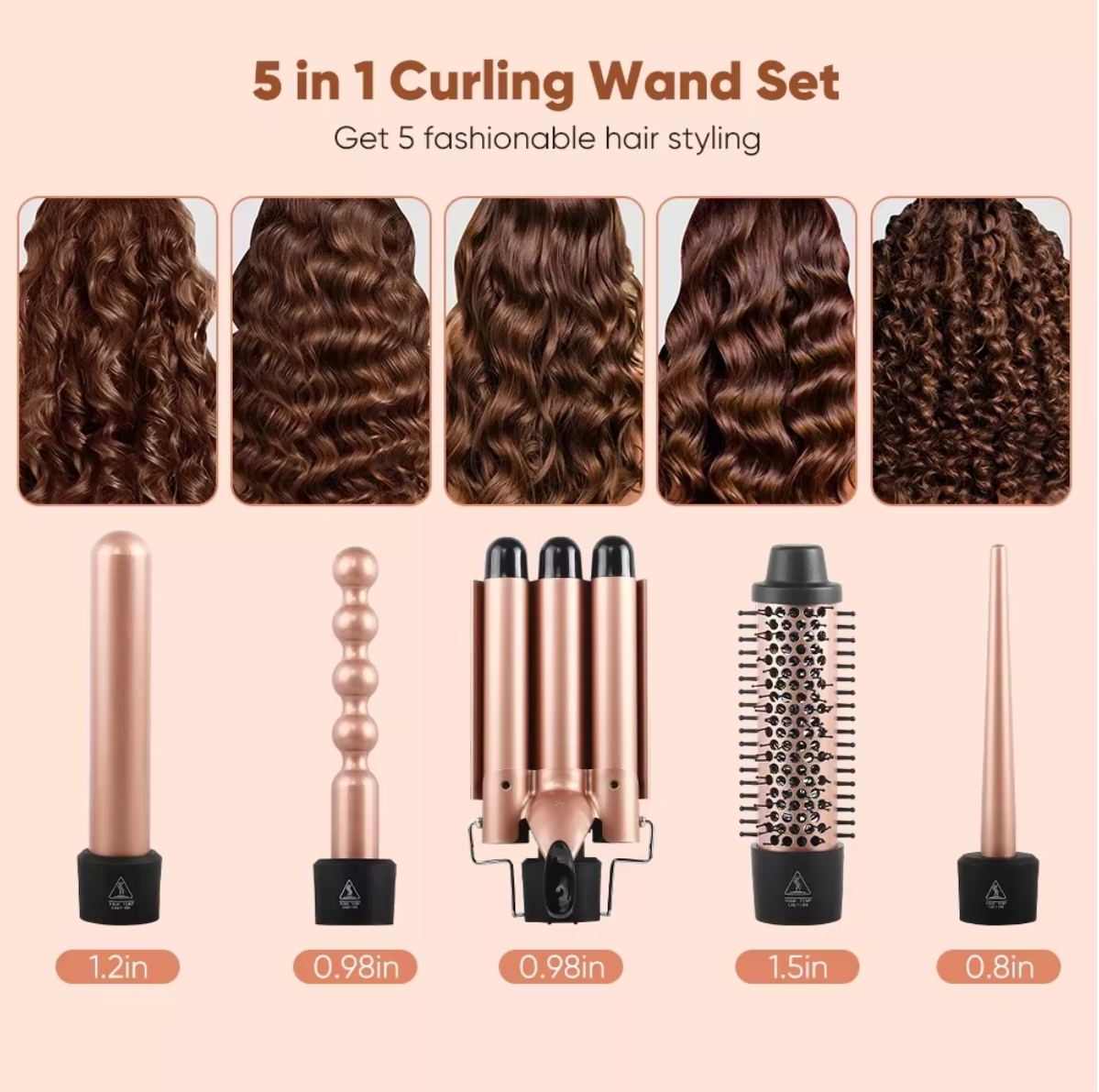 Curling Wand Set 3