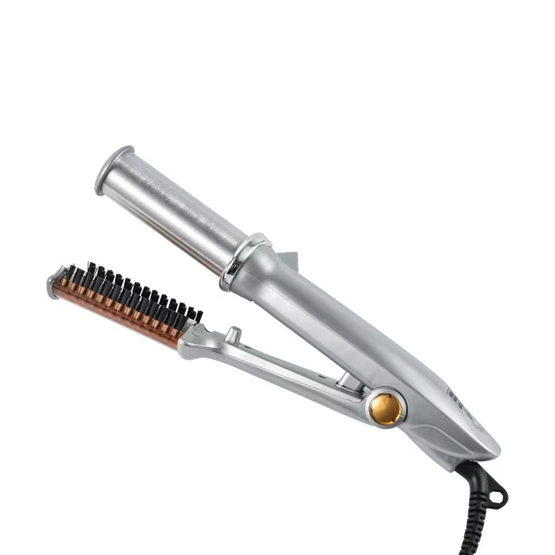 Hot Sale Salon Ceramic Electric PTC Hair Curling Iron with LCD Temperature Display for Hotel &amp; RV Use