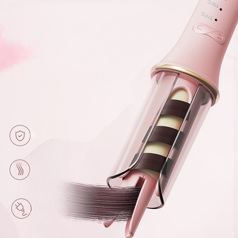 Newest Ceramic Coating Curling Iron Prevents Hair Damage Smart Temperature Control for Multiple Styles