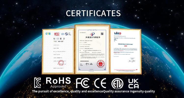 Certificates