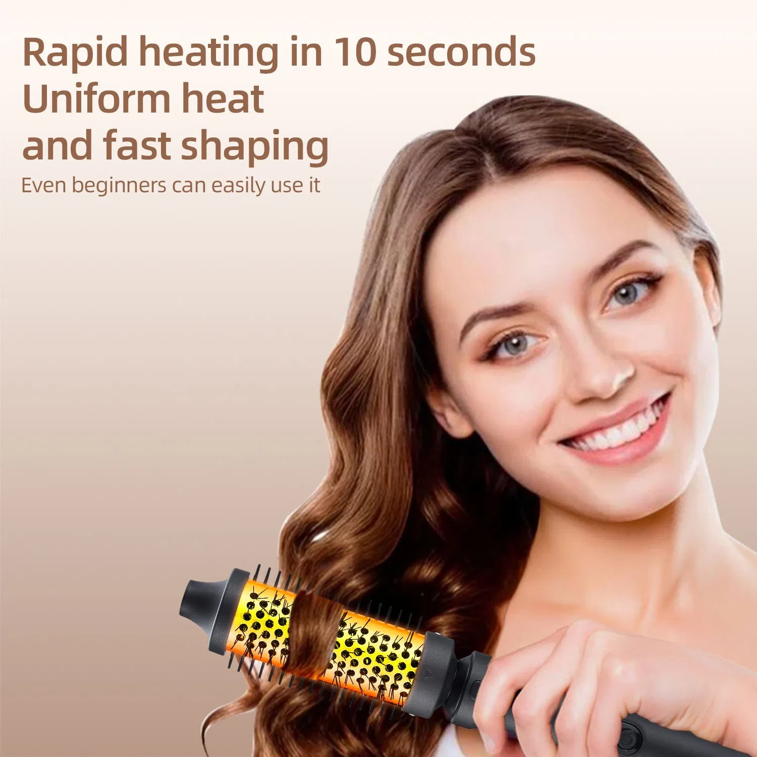 2025 Cross - Border Must - Have: Multifunctional Curling Iron Featuring 5 Removable Heads and 4 Levels Temperature Regulation
