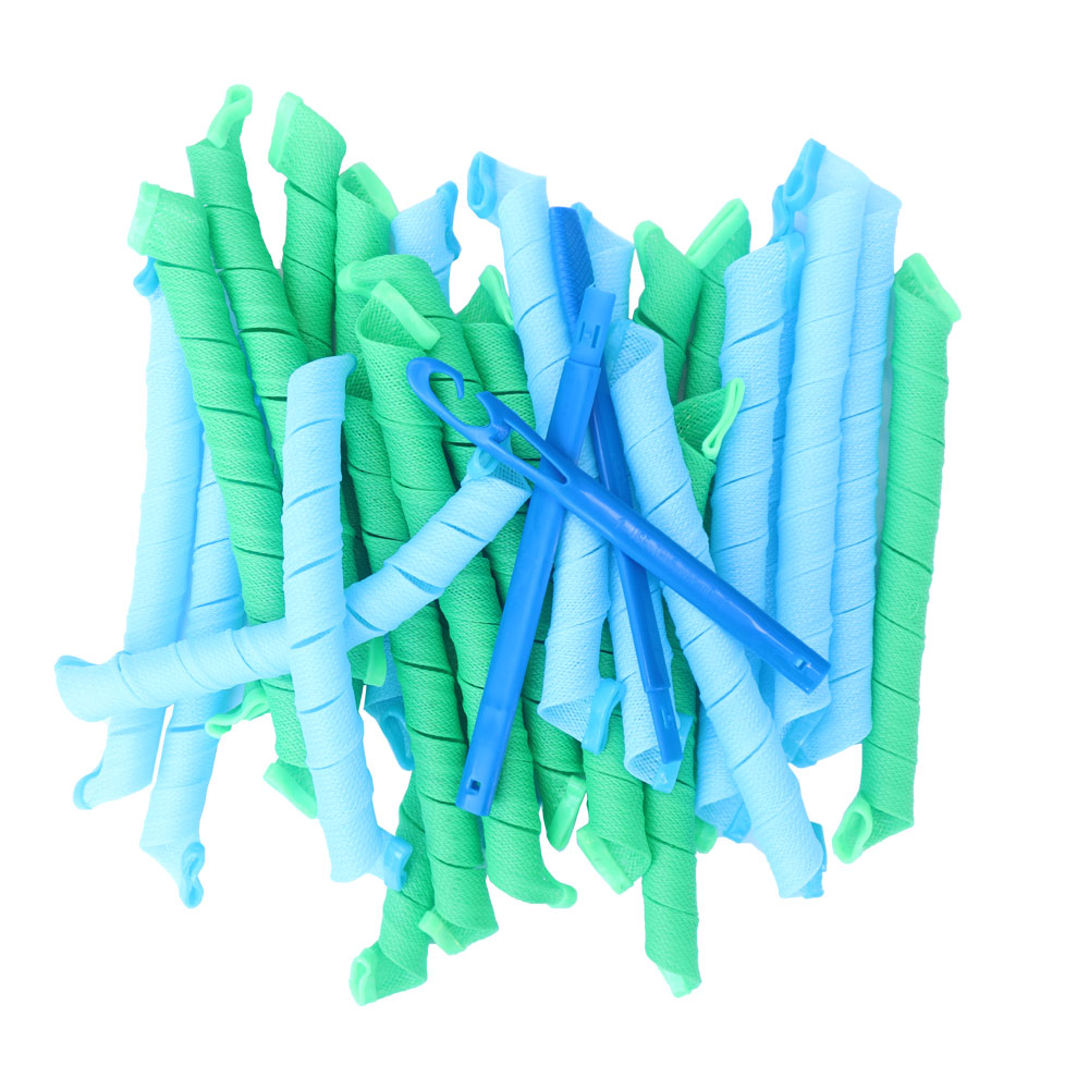 Cold Nylon Rod Spiral Curls Dimensions
