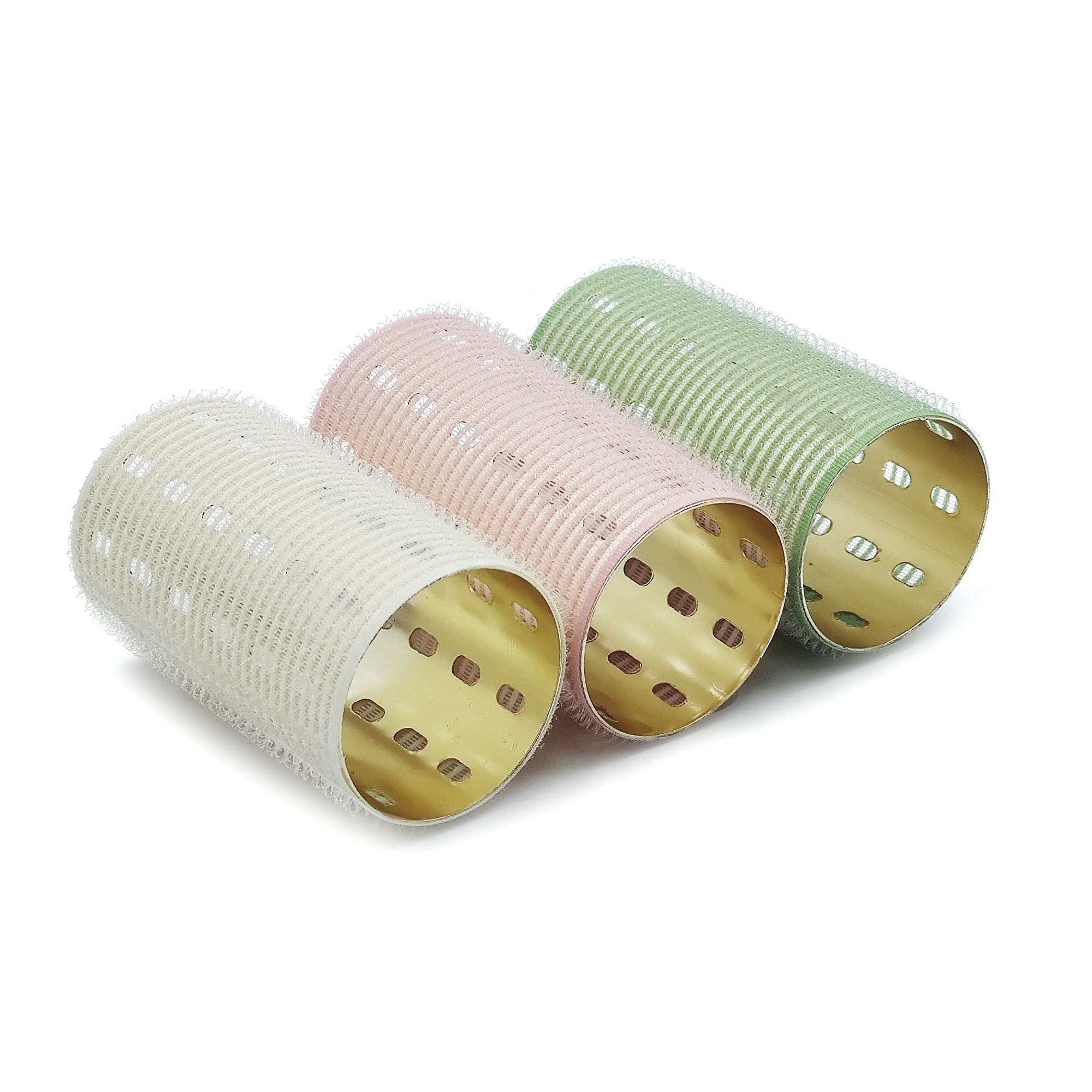 Professional DIY Styling Tools Customized Box Hair Roller Set Aluminum Core Metal Hot Hair Curler for Home Use