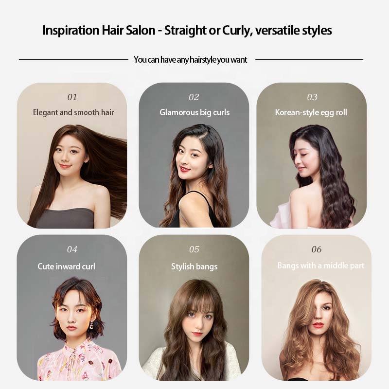 Hot Selling Low Price Electric Ceramic Straightening Curling 2-in-1 Mini Hair Straightener Curler Styling Wand Fast Heating