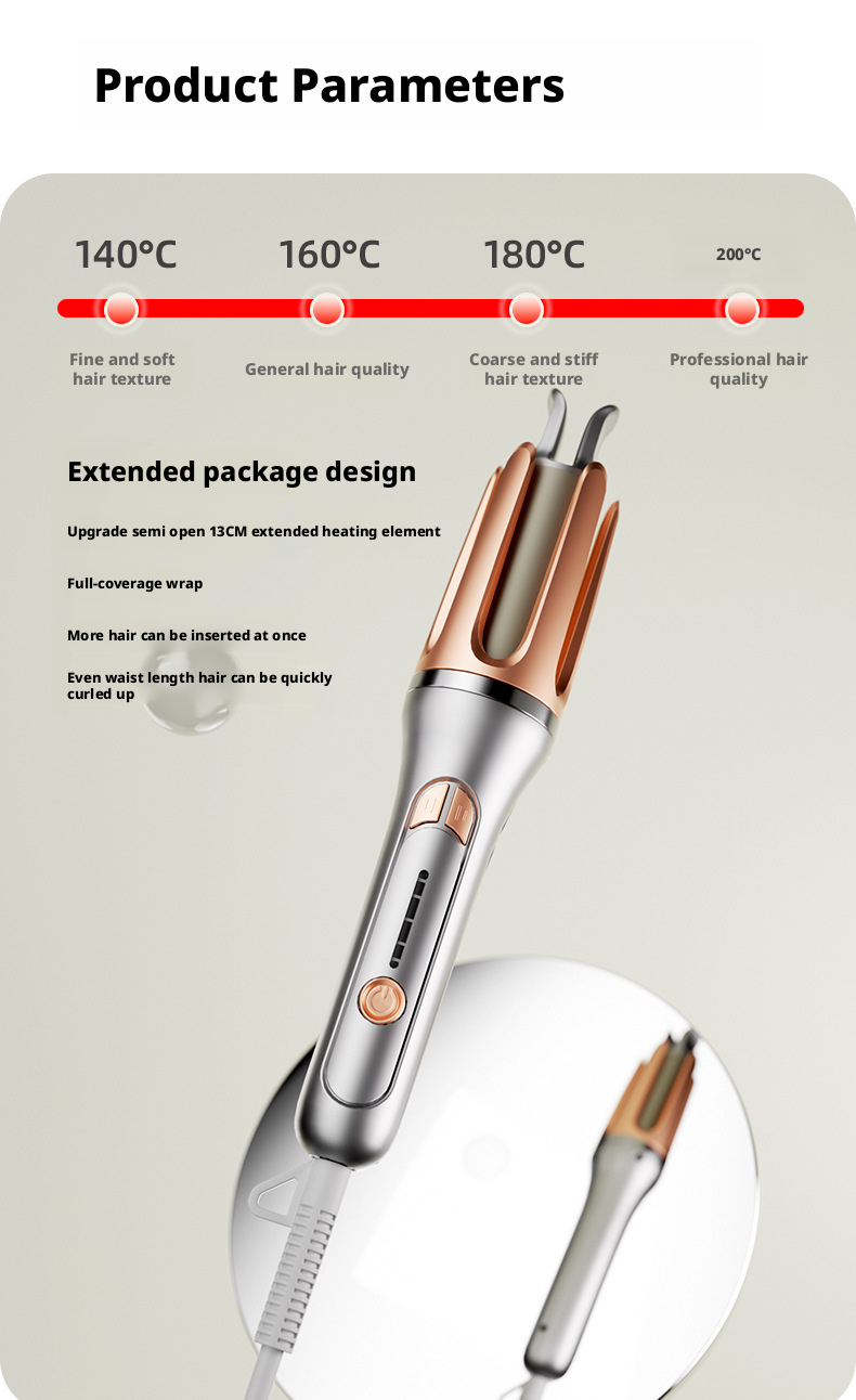 Automatic Hair Curler Package