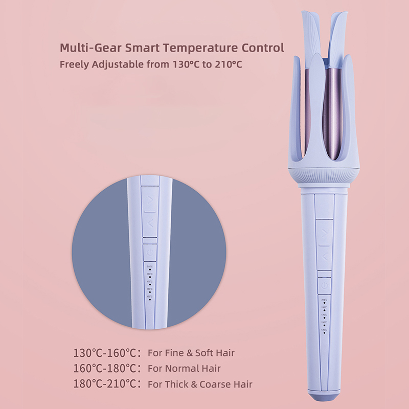 Automatic Curler Iron 32cm Large Curls Gentle on Hair Electric Lazy-Person's Hair Perming Tool