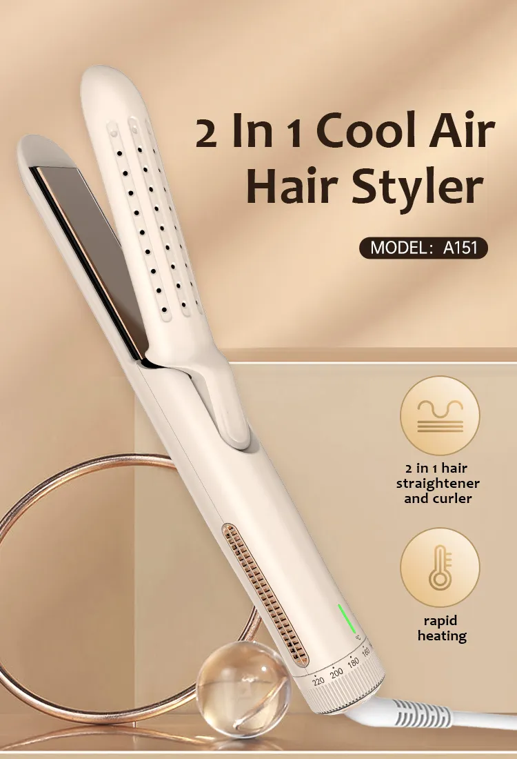 Customized 360° Airflow Styler Curling Iron Details 1