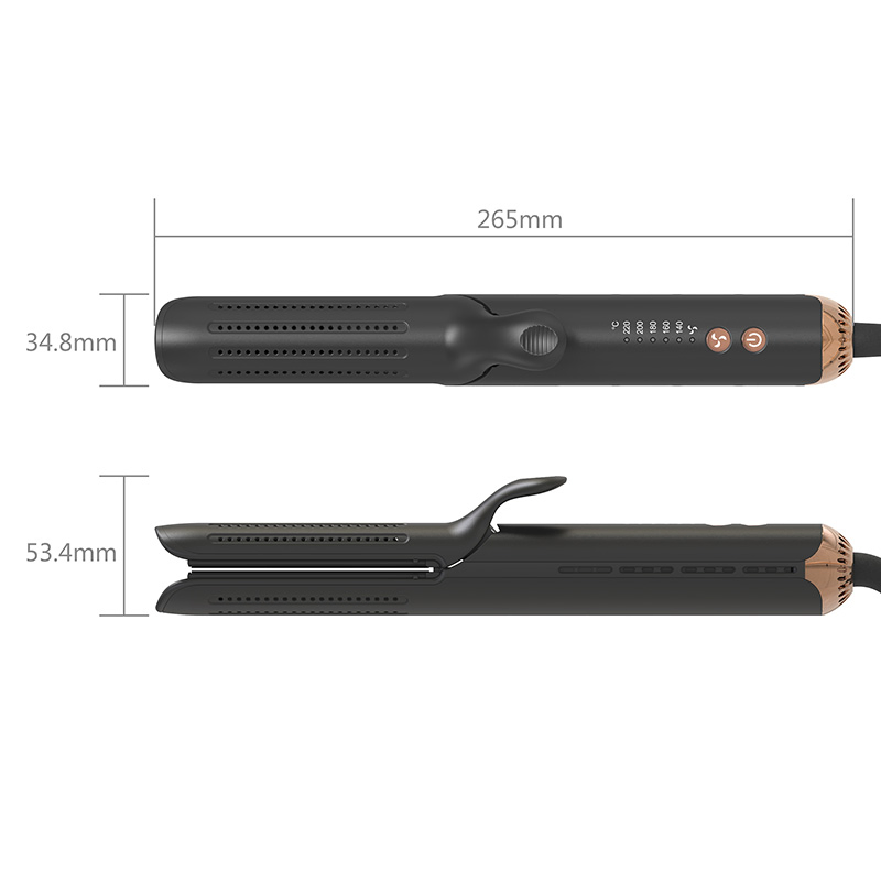 Bidisco Wholesale 2 in 1 Professional Flat Iron and Curler Hair Tools