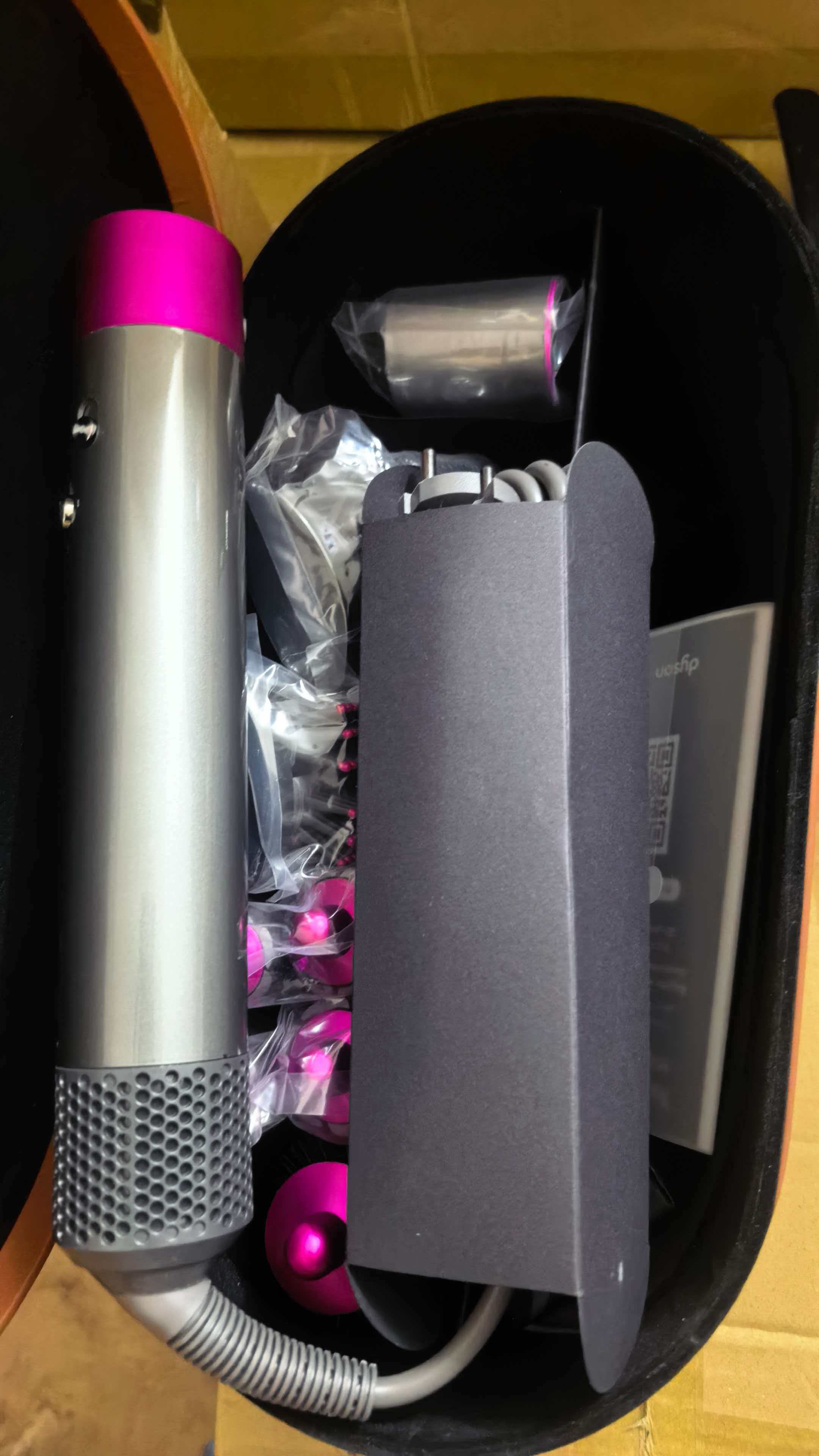 Premium Multi-Attachment Hair Styler Fast Airflow Curling Wand Intelligent Heat Control for All Hair Types