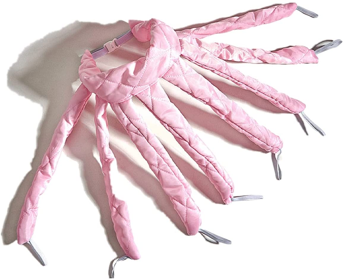 Heat-Free Heatless Squid Hair Strap Curlers Overnight Sleep Curling Long Hair Sponge Head-Wearing Wave Tool Cotton Material CE