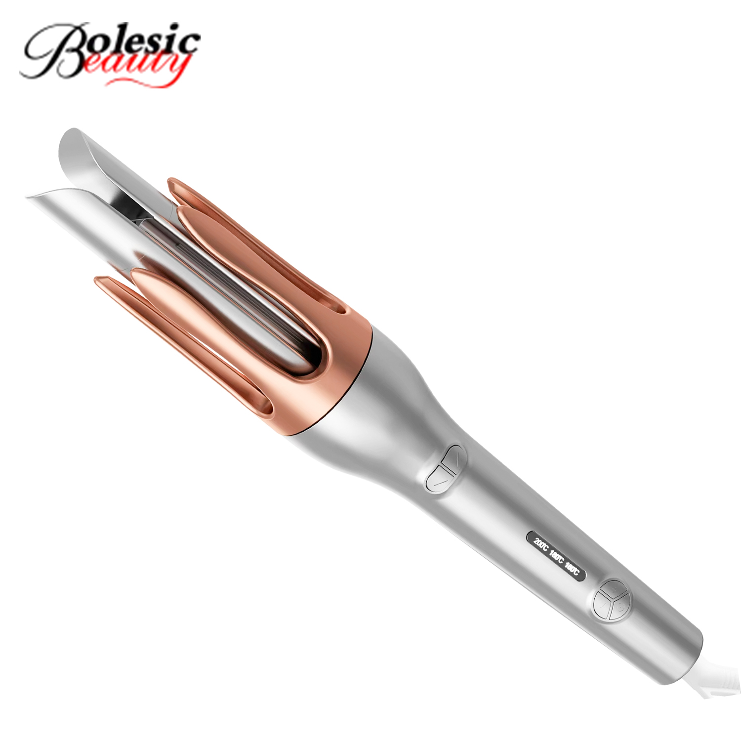 Portable Automatic Rotating Hair Curler Safety Anti-Scalding Ceramic Waver Curling Iron With Infrared Curling Hair Styling Tools