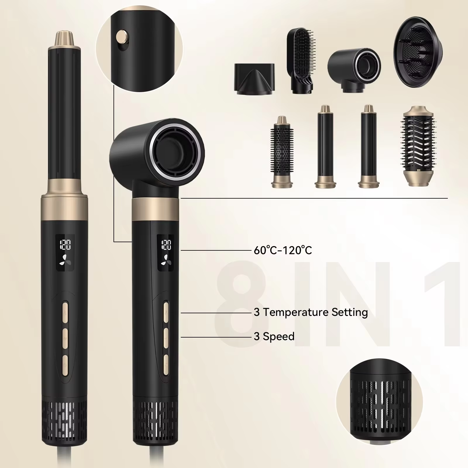 Hair Styler Detail 8