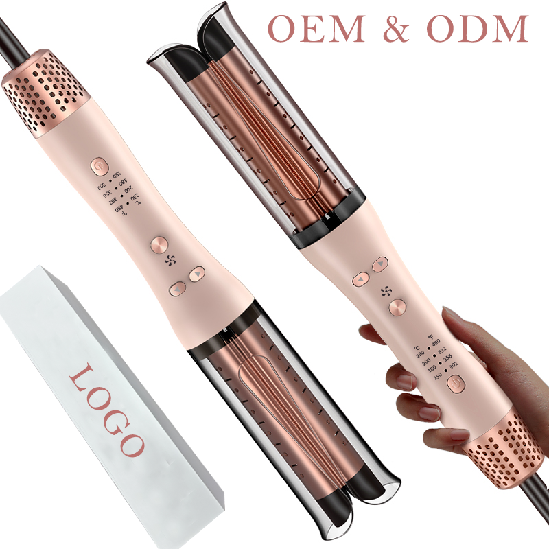 2025 Meinuo Simple Easy-to-Use Professional Ceramic Electric PTC LED Digital Display Automatic Hair Curler Cool Air Household