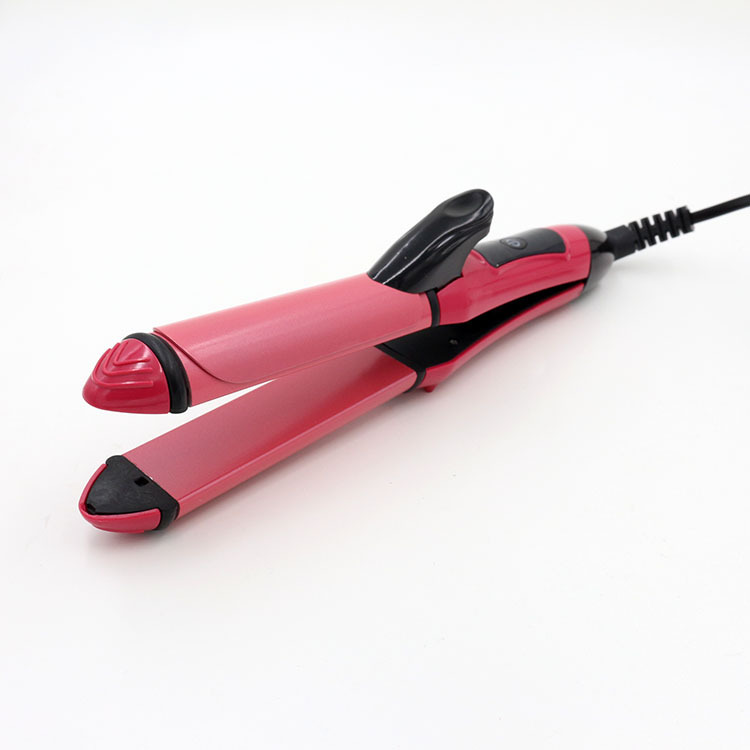 Compact Hair Straightener and Curler
