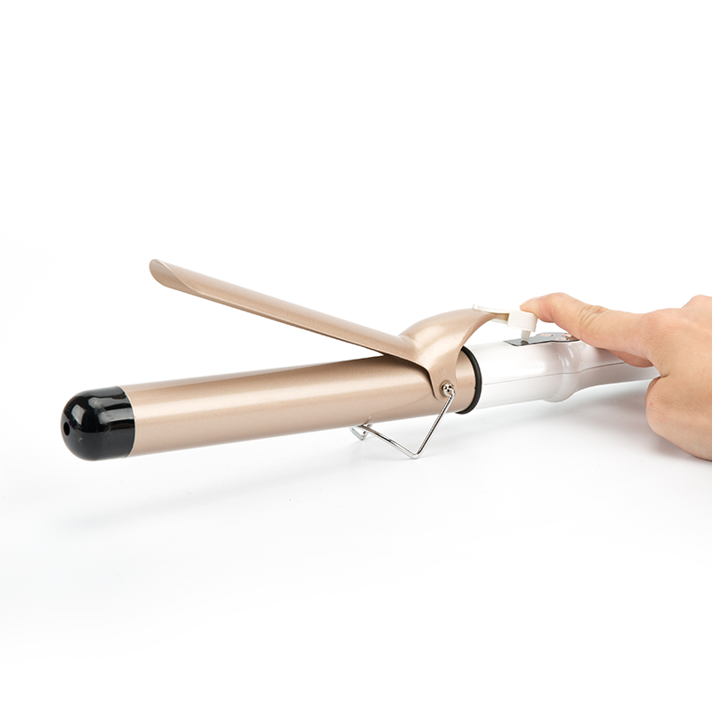 Curling Iron Professional Ceramic Tourmaline Coating Barrel Hair Curler LCD Display With 9 Heat Setting