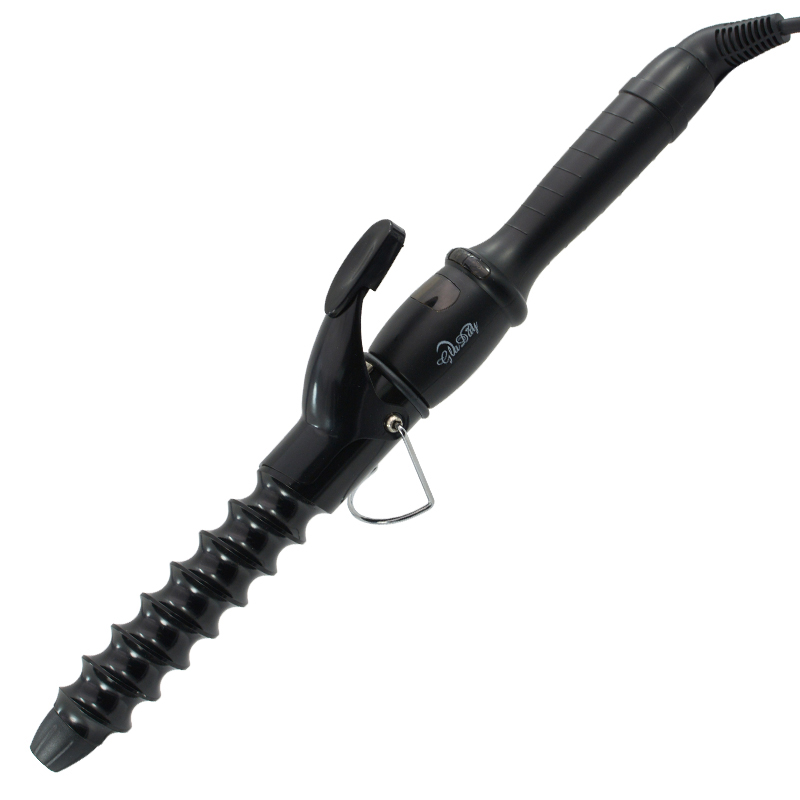 Gladay New Technology Electric Aluminum PTC Hair Curler 25/32 Mm 45-65W LCD Display Spiral Hair Curing Tong Spiral Hair Rollers