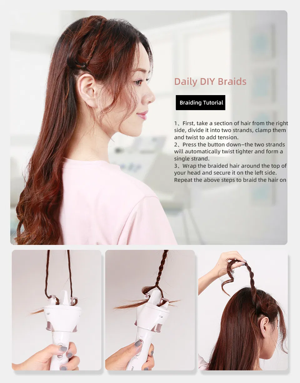 Hair Styling Tools Automatic Smart Hair Curler Braider