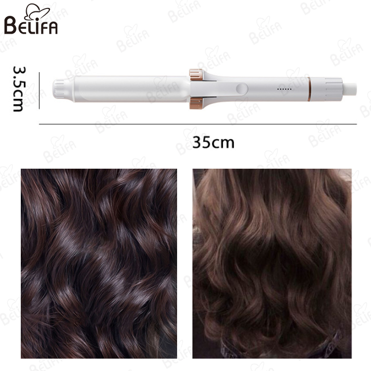 Professional Hair Curler Ceramic Curling Irons 360 Degree Swivel Wire 1 Inch/25mm Curling Iron
