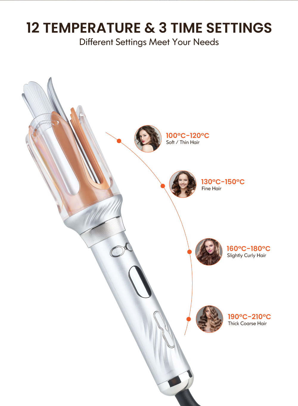 Automatic Curling Iron Detail 5
