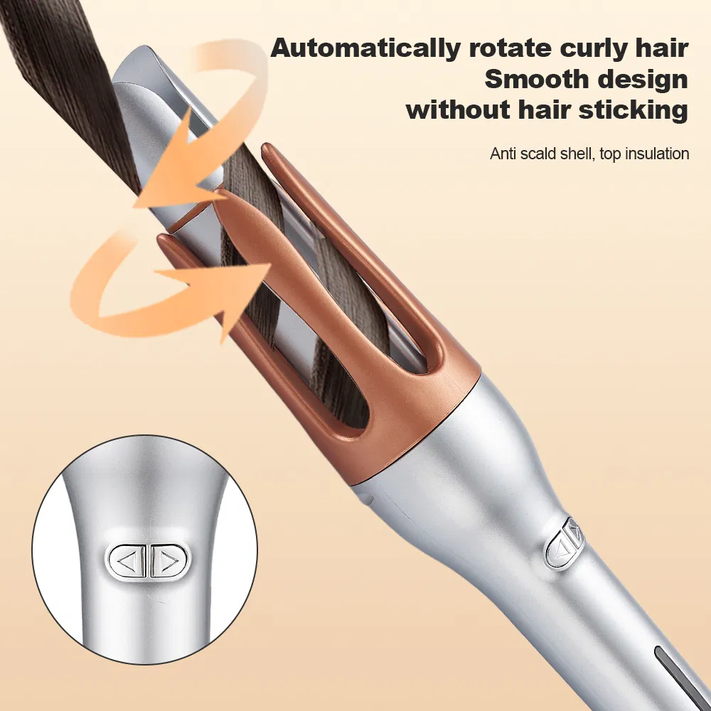 Three - Gear Temp Adjustable Automatic Hair Curler, High - Quality Ceramic Panel Curling Iron, Suitable for All Hair Types