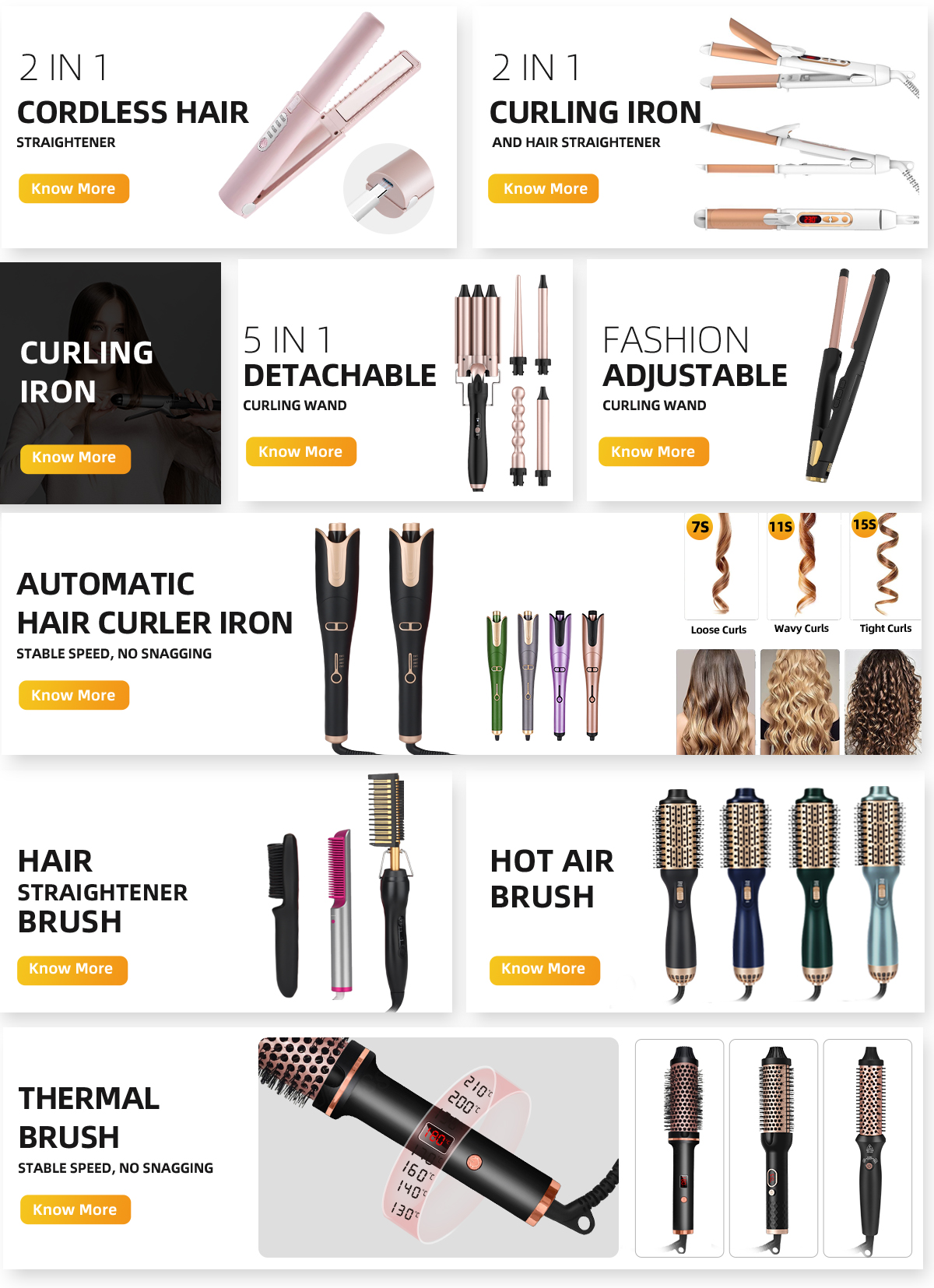 Auto Rotating Curler Series