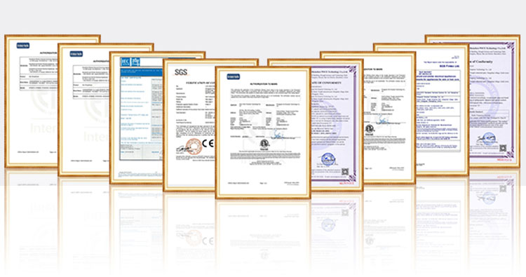 Certificates