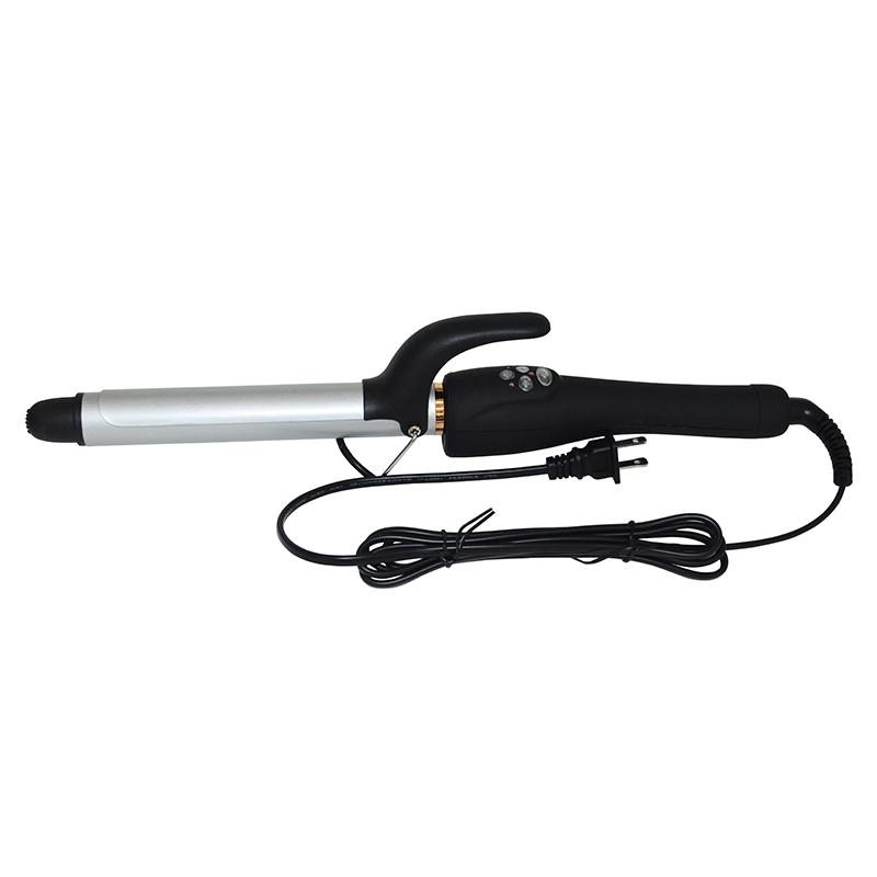 2022 Amazon Ceramic Titanium Hair Curler Iron Wand LCD Display Professional Curling Iron for Hair Styling