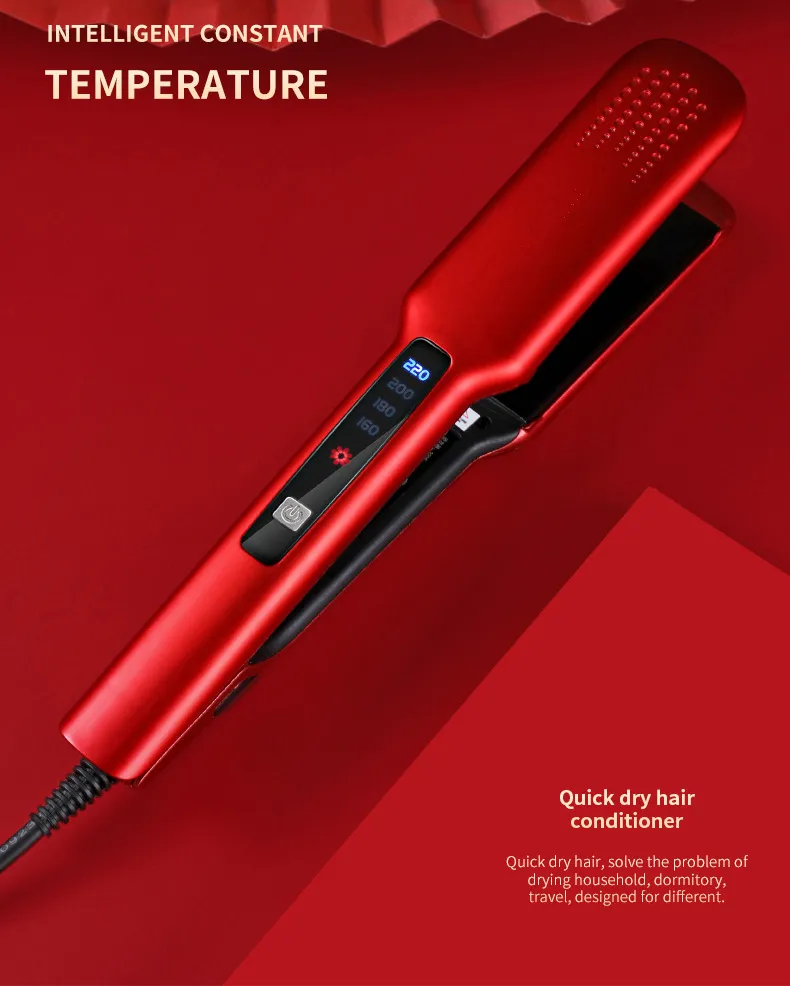 Home Use Elegant Portable Smart Automatic Curling Hair Curler Flat Iron Showcase 2