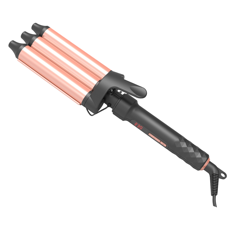 Hair Curler Automatic Rotating Wand Auto Self Spiral Spinning Curlers Automatic Curling Iron