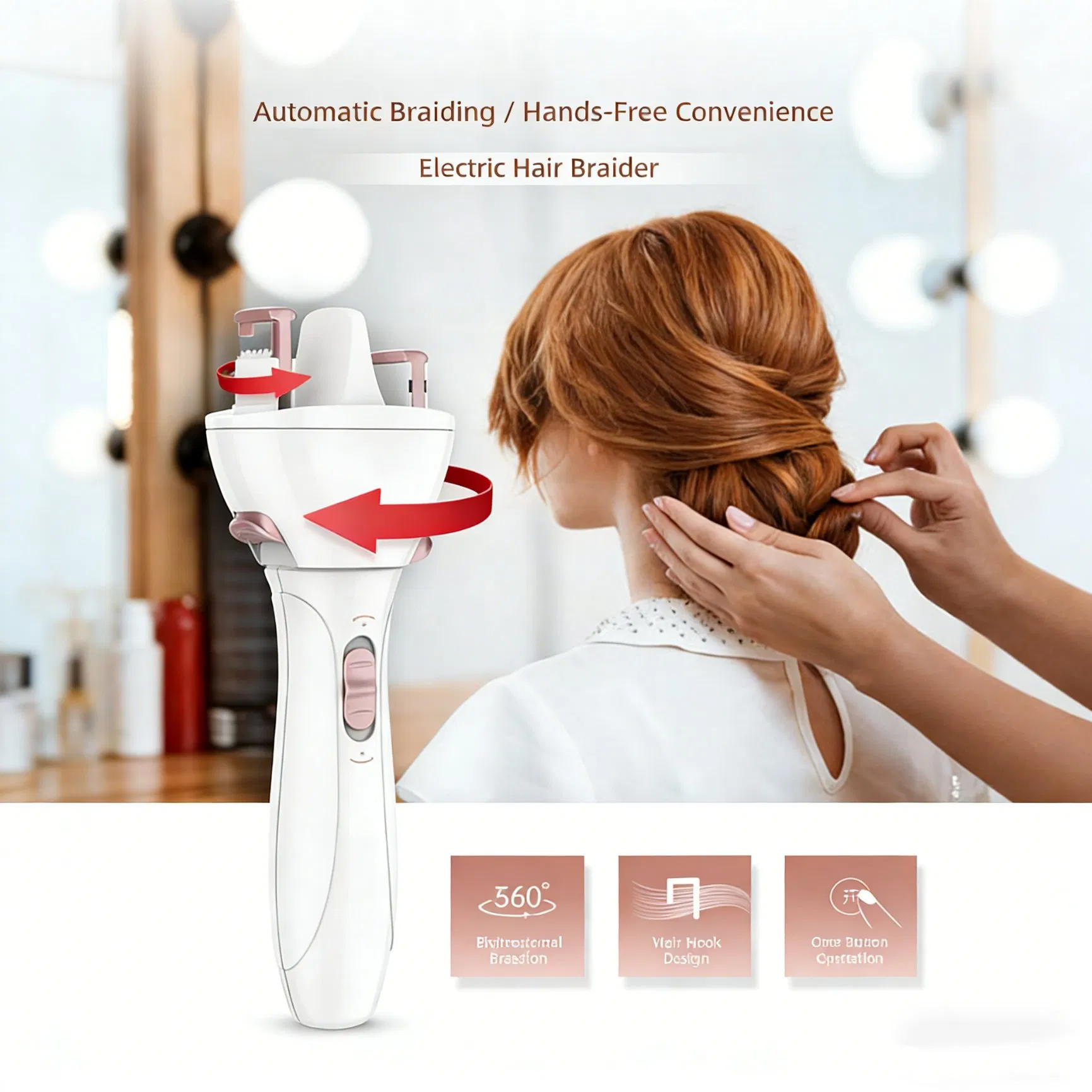 Hair Styling Tools Automatic Smart Hair Curler Braider