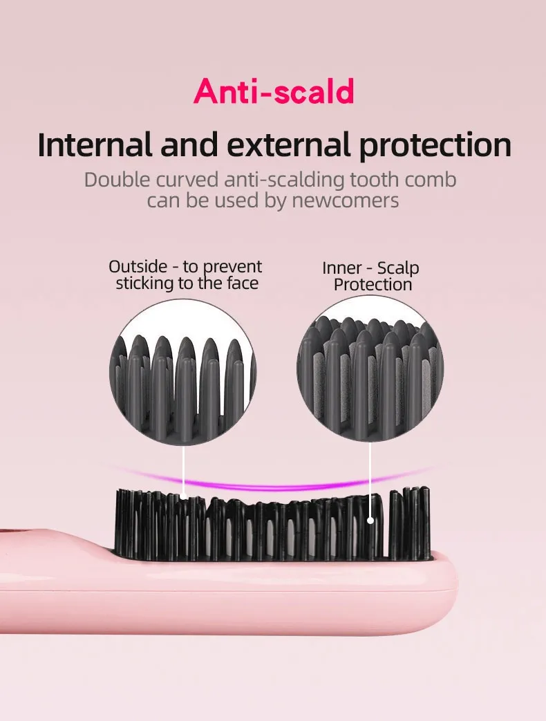 Wireless Straightening Comb