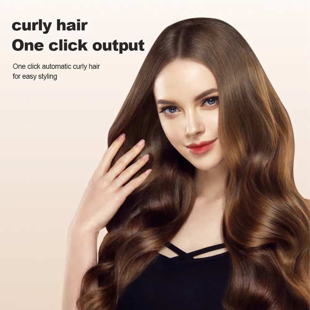 Three - Gear Temp Adjustable Automatic Hair Curler, High - Quality Ceramic Panel Curling Iron, Suitable for All Hair Types