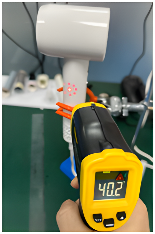 Handle Temperature Test