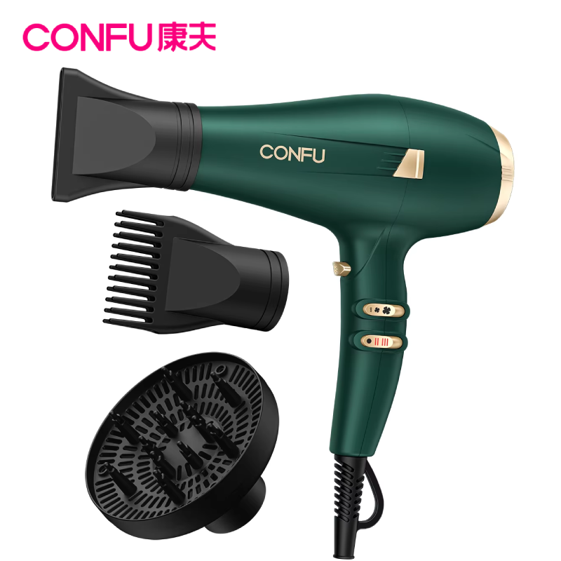 CONFU Professional Salon Hair Dryer Set 2000-2300W High Power Premium Hot Sell Household Styler With AC Motor