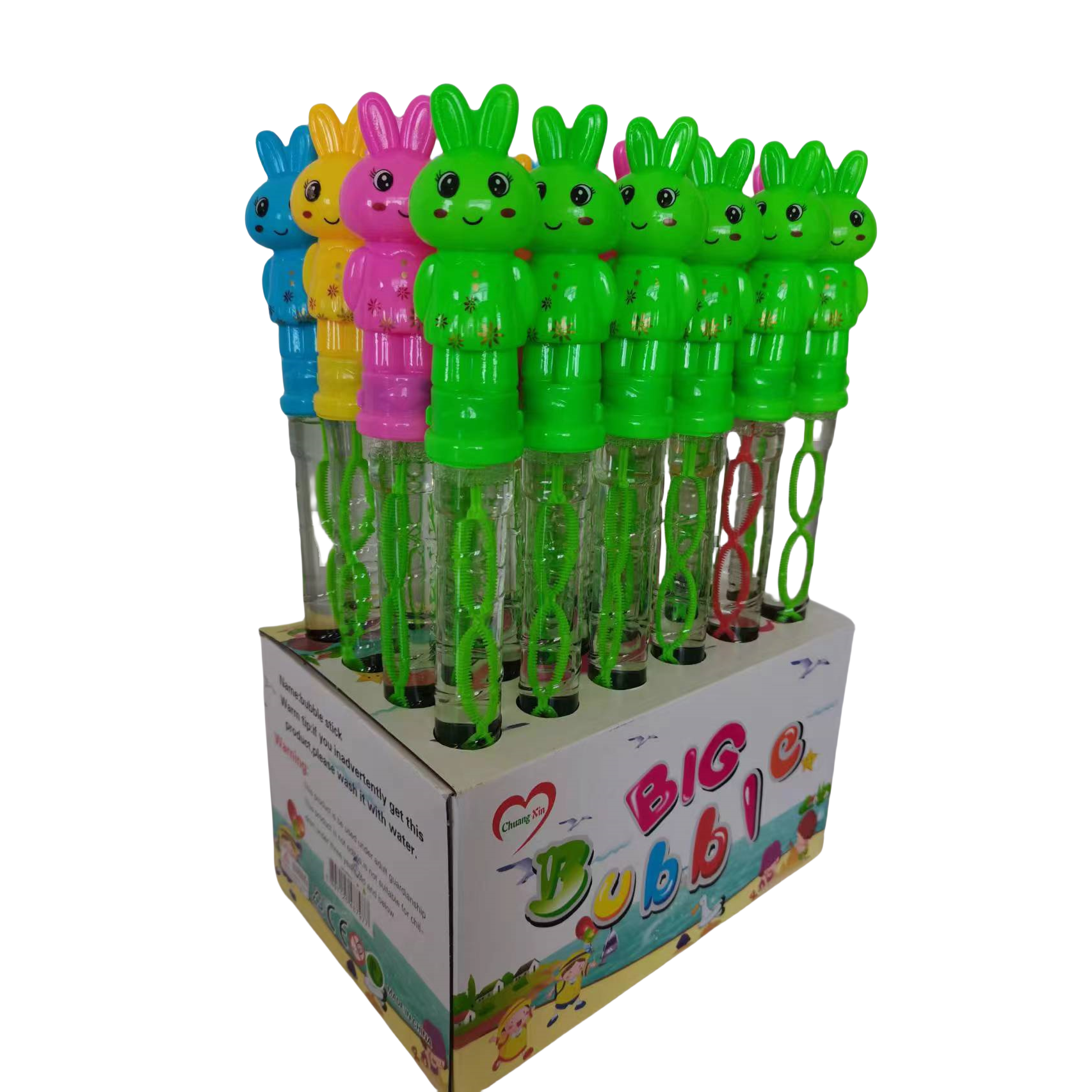 Best-Selling Unisex Kids Cartoon Bubble Sword Toy Plastic Bubble Wand and Stick for Water Bubbles