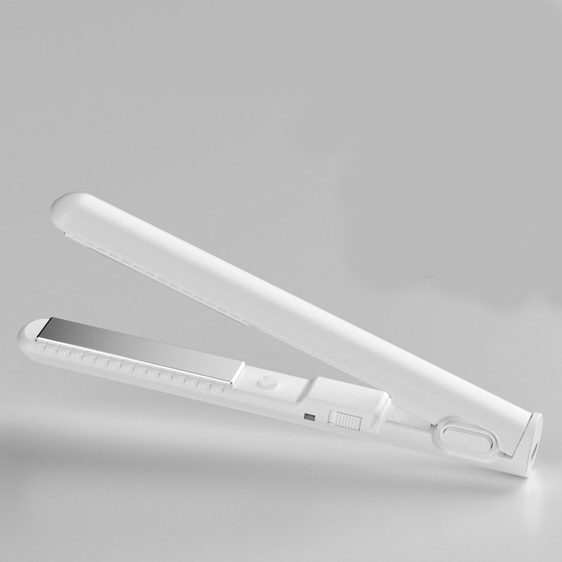 USB-Powered Mini Dual Styler Portable Straightener Curler Iron Curling Iron