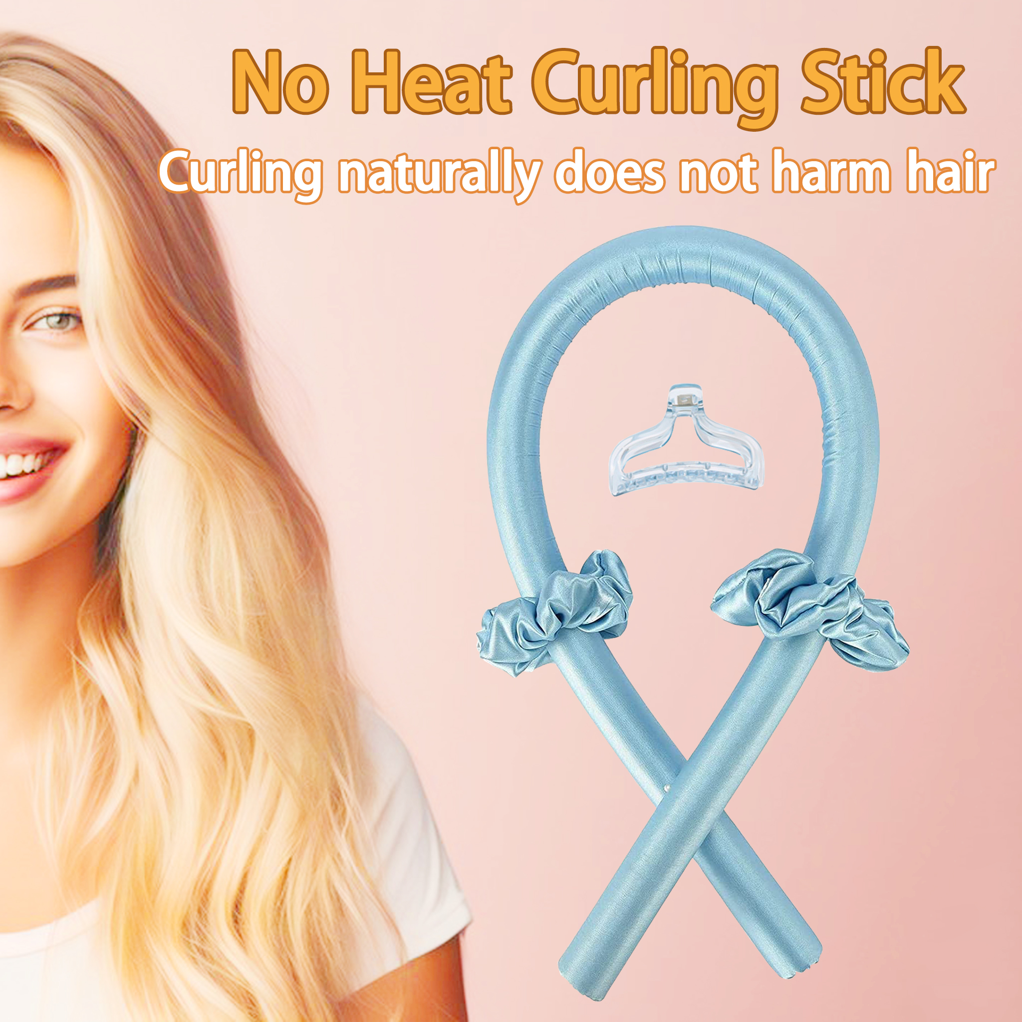 Silk Ribbon Hair Curler Details 1
